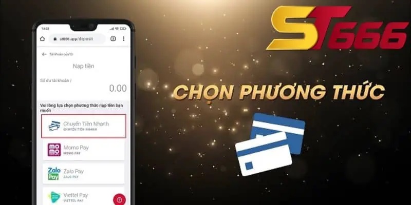 Quyền lợi khi bạn nạp tiền ST666 tham gia chơi game